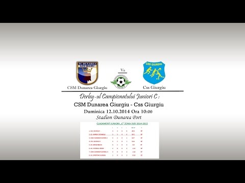 CSM Dunarea Giurgiu - Css Giurgiu ( 12.10.2014 ) ( Stadion Dunarea Port ) | Video Full HD