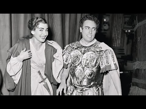 Mario Del Monaco parla di Maria Callas - Il Duetto che è diventato un duello