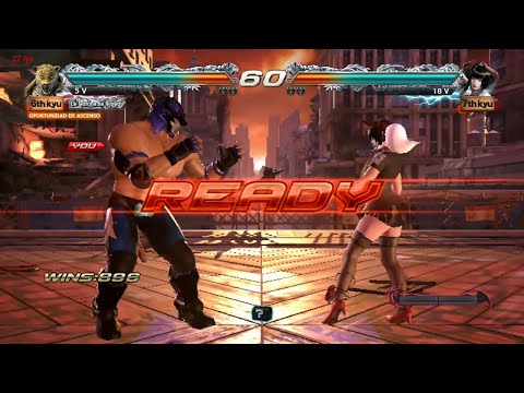 78_1 King vs Elisa - Tekken 7 ( Uchiha x24 )  sin Grafica