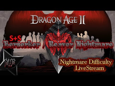 Dragon Age II | Malice The S+S Reaver/Berserker | Nightmare Diff XBox 360