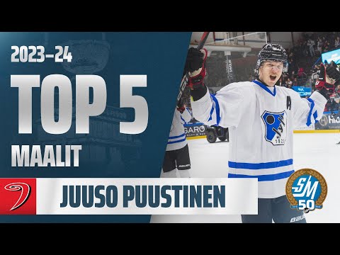Juuso Puustisen TOP 5 -maalit kaudella 2023-24!
