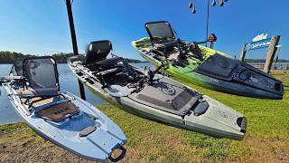 A kayak for everyone, big guy, small guy, couple