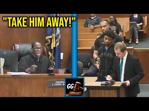 Judge Simpson Finds Out Defendant Made 38 Jail Calls... Instantly Locks Him Up