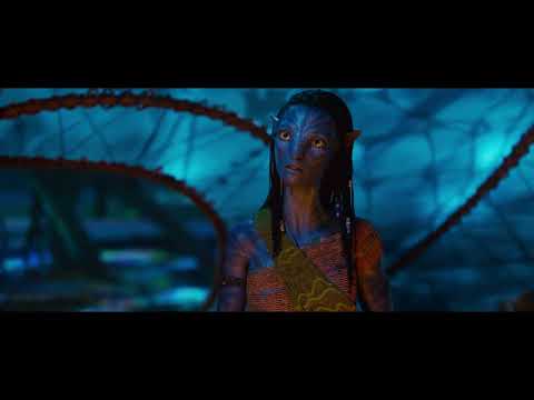 Avatar: Fire and Ash official trailer still with Sully family and Ash People