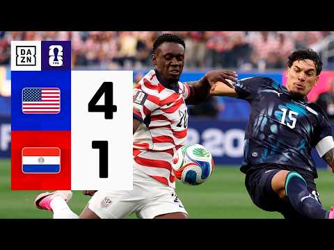 Summary United States vs Paraguay Round 1