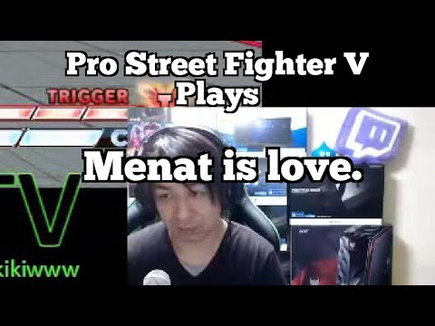 Pro Street Fighter V Plays: Menat is love.