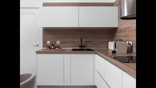 Современная угловая белая кухня Проект 72 фото 4