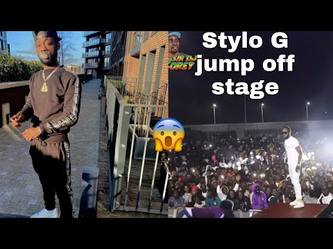 Stylo G Jump Off Stage in Gambia 🇬🇲 Because of This 😱🔥🤣