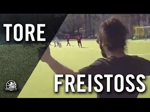 Freistoßtor von Lucian Ewald (FSV Hansa 07) | SPREEKICK.TV