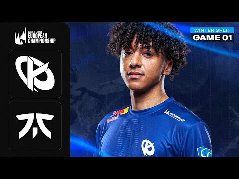 KARMINE CORP vs FNATIC - KARMINE'S FIRST LEC MATCH! (LEC Winter Split W1D1)