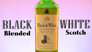 BLACK &amp; WHITE 🍾- Blended Scotch Whiskey | Review | Episode 12 - B Saints Happy Hour
