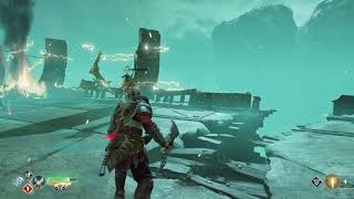 God of War gameplay skies of helium battle