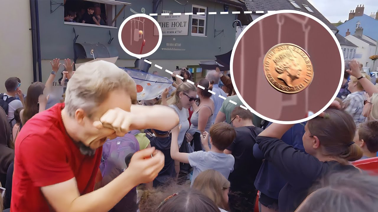 This town throws pennies at people. They hurt.