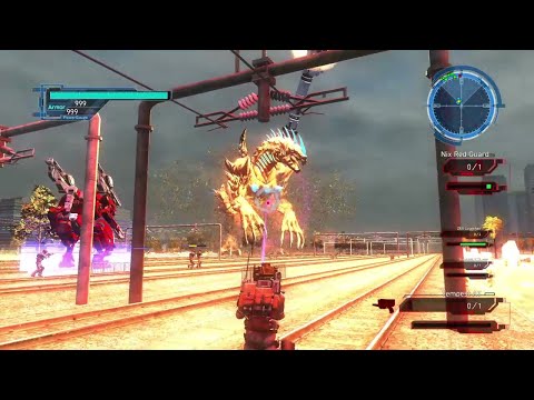 EDF 5 M19 Eradication Plan AR Inferno NPCs too late for party run