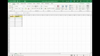 How to make a column negative in Excel