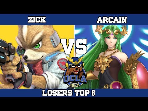 UCLA Scrub Mountain Fall 2019 Losers Top 8 - Zick (Fox) vs Arcain (Palutena)