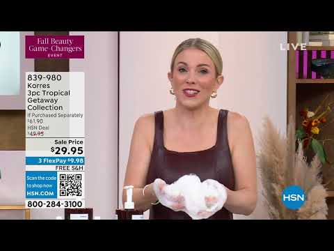 HSN | KORRES Beauty  - All On Free Shipping 09.20.2023 - 11 PM