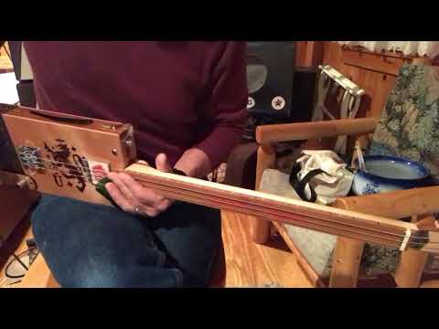 Shake ‘Em on Down Samantha Fish RL Burnside fretless lesson for 3 string fretless Cigar Box Guitar
