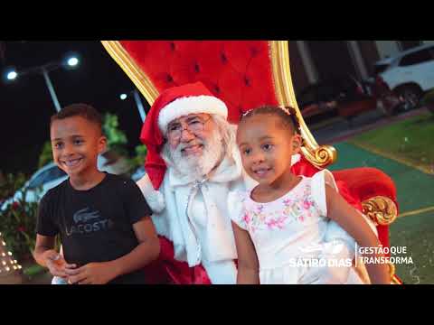 Abertura do Natal Encantado 2025 - Sátiro Dias, Bahia.