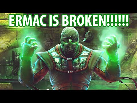 SPECTRAL ERMAC IS VERY BROKEN IN MORTAL KOMBAT X!! (Meter Glitch PS4 Gameplay)