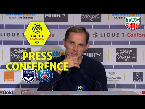Press Conference Girondins de Bordeaux - Paris Saint-Germain ( 2-2 )  / 2018-19