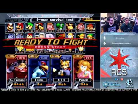Rubicon 5 [12/12/15] - LQ: Gahtzu + Fearless vs. Rik + LanceInThePants
