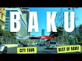 [4K] BAKU CITY TOUR | AZERBAIJAN | Exploring Baku | Top Tourist Attractions of Baku #Azerbaijan
