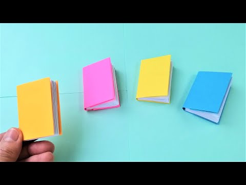 DIY mini book/ BACK TO SCHOOL/Light crafts 456