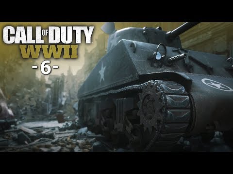 [6] Call Of Duty: WWII [PC] - PRZEJAŻDŻKA CZOŁGIEM