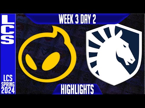 DIG vs TL Highlights | LCS Spring 2024 Week 3 Day 2 | Dignitas vs Team Liquid