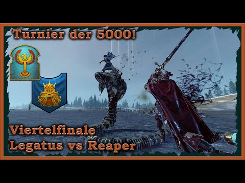 Viertelfinale im Turnier der 5000! Gruftkönige vs Zwerge - Match 4 Total War: Warhammer 2