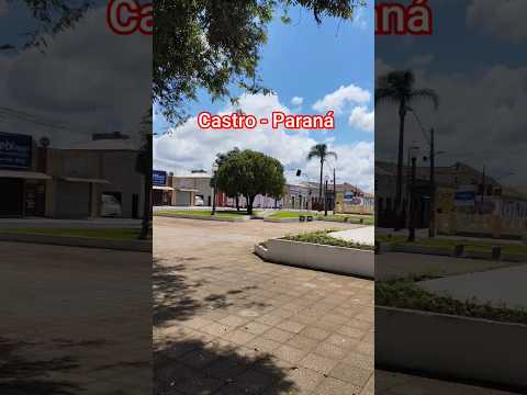Linda cidade de Castro no Paraná Brasil Brazil