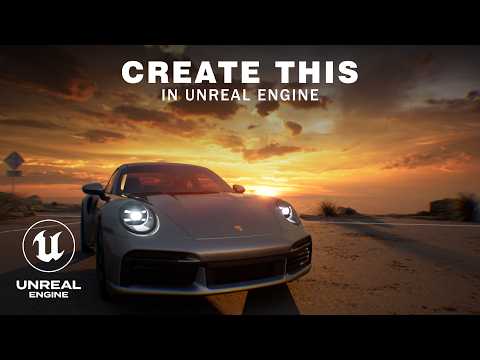 Create a Cinematic Car Scene in Unreal Engine 5 (in 15 Minutes)