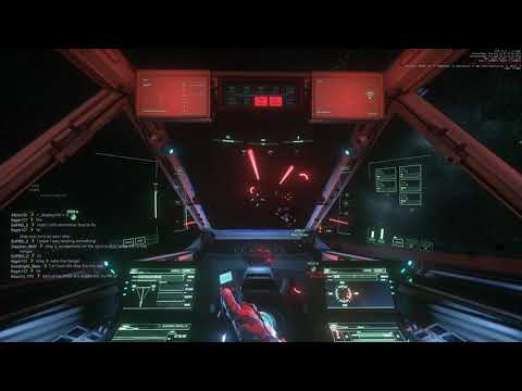 Soloing a Hammerhead  with a Super Hornet in 3.14  Star Citizen