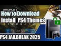 How To Download Install Themes On A Jailbroken PS4 Custom PS4 Themes Guide
