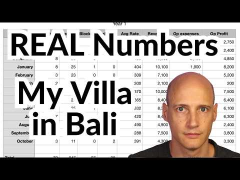 How Much Profit Does A Bali Villa Really Make? Full 1-Year Review