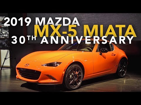 2019 Mazda MX-5 Miata 30th Anniversary First Look - 2019 Chicago Auto Show