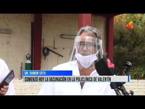 Comenzó vacunación contra el covid19 en el interior del Departamento