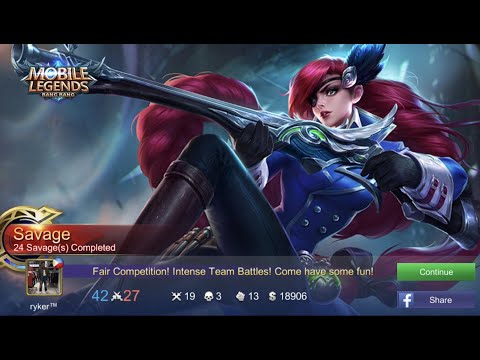 Lesley SAVAGE! Gameplay Highlights | Mobile Legends: Bang Bang