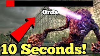 How to Kill Orda in TEN SECONDS in Outbreak! FASTEST METHOD! Cold War Zombies