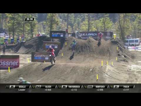 MXGP of Patagonia Argentina Shaun Simpson and Arnaud Tonus crash