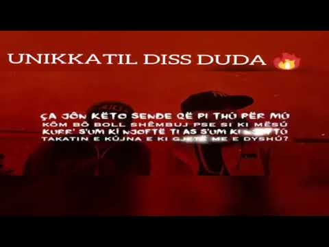 Unikkatil diss Duda New 2019