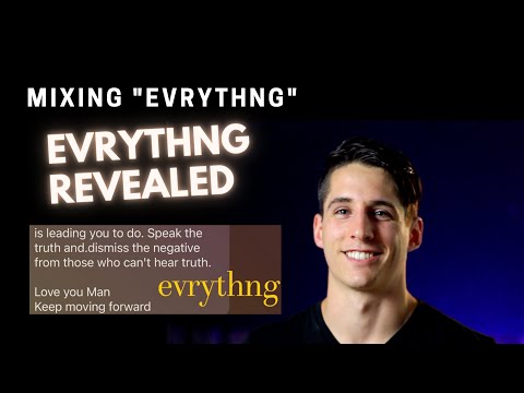 How To Mix Hip Hop: Mixing "Evrythng" By Wins Start To Finish!