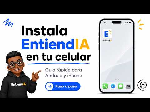 Video tutorial para agregar EntiendIA a la pantalla de inicio