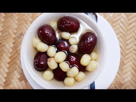 Chè Táo đỏ Hạt Sen - an thần trị mất ngủ, bồi bổ cho cơ thể cực tốt.