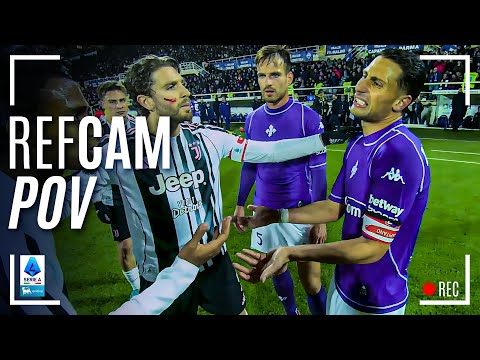 REF CAM POV: You Are The Referee in Fiorentina-Juventus | Serie A 2025/26