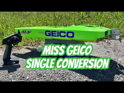 Single Geico Speedmaster Rudder RTR Boat | Comprehensive Review