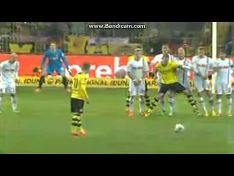 Nuri Sahin Super Tor (Borussia Dortmund 2-1 Augsburg) 25.01.2014