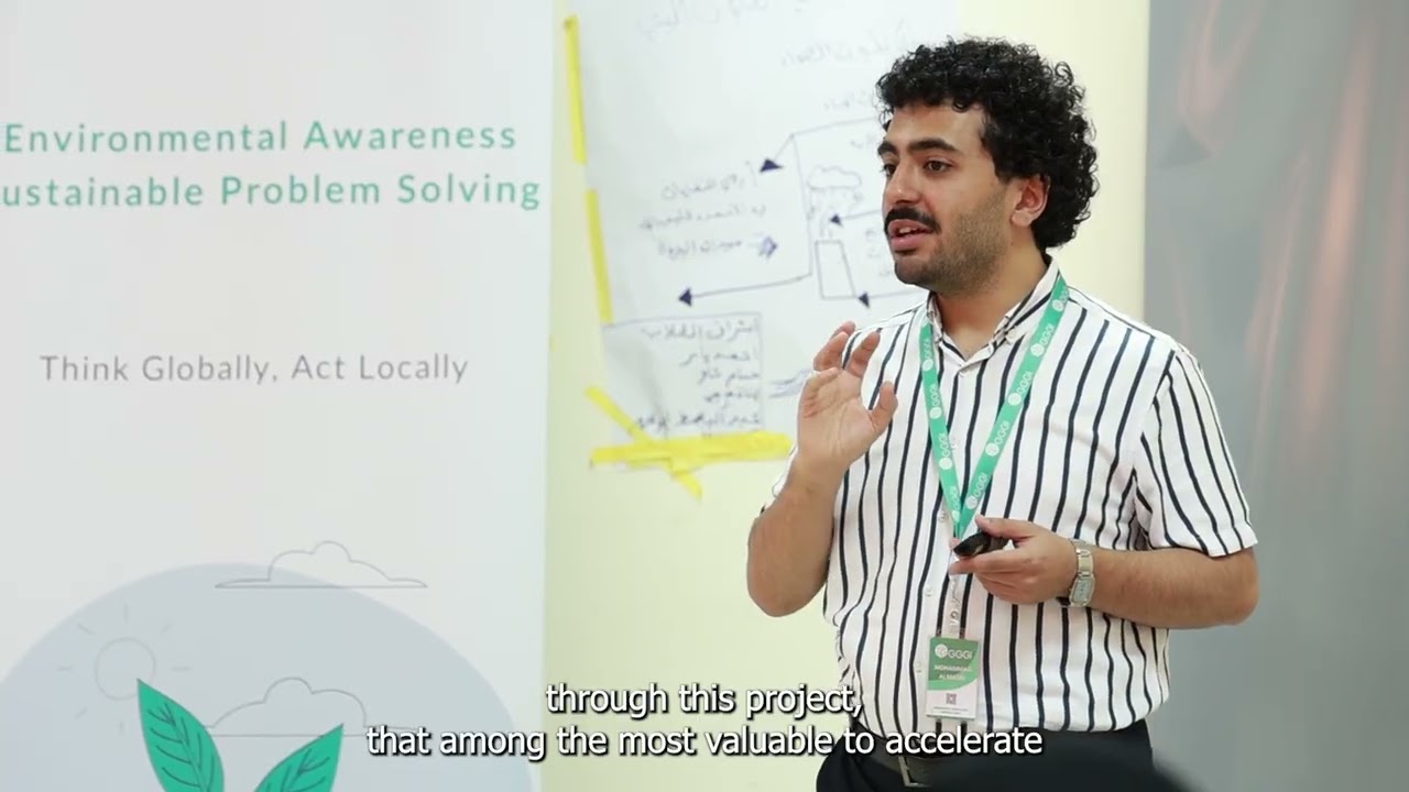 Youth Training on Environmental Awareness & Sustainable Problem-Solving | GGGI Jordan Highlights 🌿