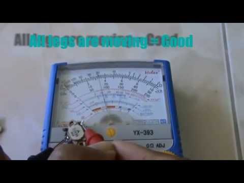 Testing Transistor 2SC2694 Mitsubishi